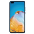 Silikonowe etui 51993721 do Huawei P40 - Granatowe