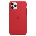 Silikonowy Pokrowiec iPhone 11 Pro Apple MWYH2ZM/A - Czerwień
