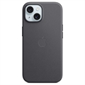 iPhone 15 Apple Etui z Tkaniny FineWoven do z MagSafe MT393ZM/A - Czarne