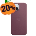 iPhone 15 Apple Etui z Tkaniny FineWoven do z MagSafe MT3E3ZM/A - Rubinowa Morwa