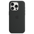 iPhone 15 Pro Apple Silikonowe Etui z MagSafe MT1A3ZM/A - Czerń