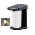 Zewnętrzna lampa solarna LED / kinkiet z czujnikiem ruchu PIR YH0619-PIR - Ciepła biel