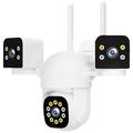 PC288-B3Y10-2MP Trójobiektywowa kamera PTZ do monitoringu WiFi z kartą pamięci 64GB