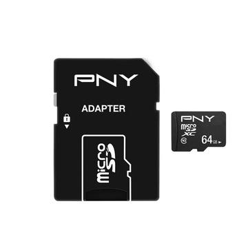 Karta pamięci PNY Performance Plus microSDXC P-SDU64G10PPL-GE - 64GB
