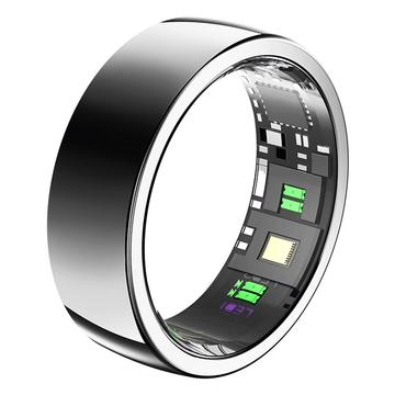 PX01 Inteligentny pierścień do monitorowania snu i zdrowia z bazą ładującą - Rozmiar: 10/19.8cm