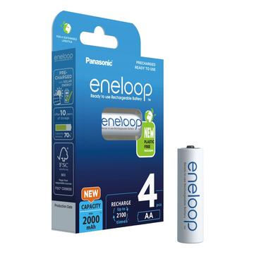 Panasonic Eneloop BK-3MCDE/4BE Akumulatorki AA 2000mAh - 4 szt.