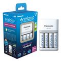 Ładowarka Panasonic Eneloop BQ-CC55 SmartPlus z 4 akumulatorami AA o pojemności 2000 mAh