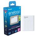 Ładowarka Panasonic Eneloop BQ-CC87 SmartPlus USB z 4 akumulatorami AA 2000mAh