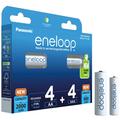 Panasonic Eneloop Mix BK-KJMCDE44E 8BE Akumulatorki AA/AAA - 2000mAh/800mAh - 8 szt.