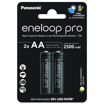 Panasonic Eneloop Pro BK-3HCDE/2CP Akumulatory AA 2500mAh - 2 szt.