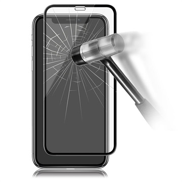 Pełne zabezpieczenie ekranu Panzer Silicate do telefonu iPhone 11 Pro - Czarne