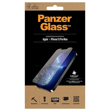 Szkło Hartowane PanzerGlass AntiBacterial do iPhone 13 Pro Max