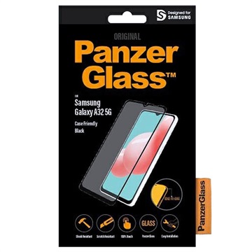 Samsung Galaxy A32 5G/M32 5G Szkło Hartowane PanzerGlass Case Friendly - Czerń