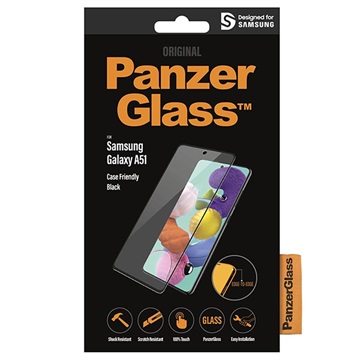Samsung Galaxy A51 Szkło Hartowane PanzerGlass Case Friendly - Czerń