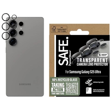 Samsung Galaxy S25 Ultra PanzerGlass Safe Osłona obiektywu aparatu - Transparentny