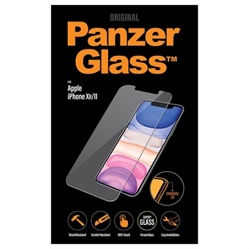 Szkło Hartowane PanzerGlass do iPhone XR / iPhone 11 - Przezroczyste