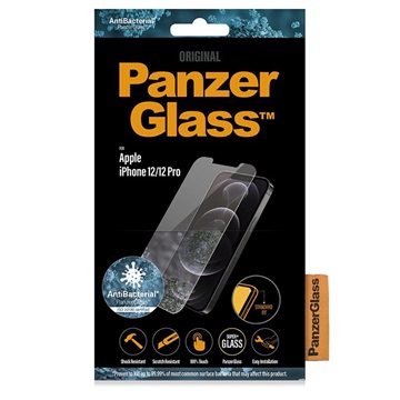 Szkło Hartowane PanzerGlass do iPhone 12/12 Pro - Przezroczyste