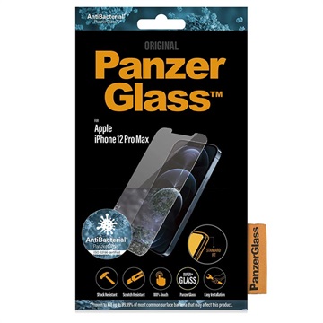 Szkło Hartowane PanzerGlass do iPhone 12 Pro Max - Przezroczyste