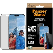 Privacy Szkło hartowane iPhone 17 Pro PanzerGlass Ultra-Wide Fit EasyAligner 2-Way - 9H - Czarna krawędź