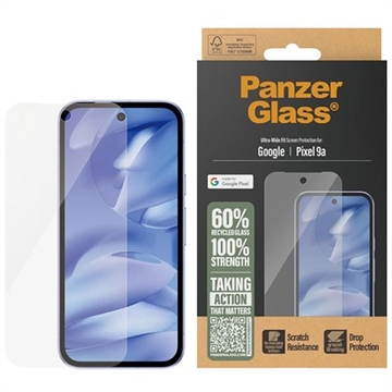 Szkło Hartowane PanzerGlass Ultra-Wide Fit EasyAligner Google Pixel 9a - Przezroczysty