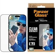 Szkło Hartowane iPhone 17 Pro PanzerGlass Ultra-Wide Fit EasyAligner - Transparentny