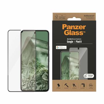Szkło Hartowane PanzerGlass Ultra-Wide Fit do Google Pixel 8 - Czarna Krawędź