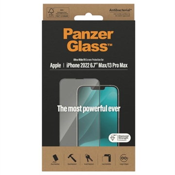 Szkło Hartowane PanzerGlass AntiBacterial do iPhone 13 Pro Max