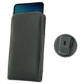 Samsung Galaxy S10 Skórzany Pokrowiec Pouch PDair - Czarny