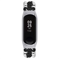 Xiaomi Mi Band 5/6 Pearl Braided Series Pasek - Czarń