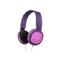 Zestaw słuchawkowy Philips SHK2000PK dla dzieci z ogranicznikiem dźwięku - różowy/fioletowy