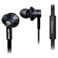 Słuchawki Douszne Philips TX1 z Mikrofonem - Czarne