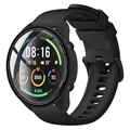 Xiaomi Mi Watch Color Etui z Tworzywa z Hartowane Szkło Ochronne - Czerń