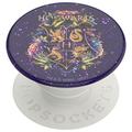 Rozszerzana podstawka i uchwyt PopSockets Harry Potter - Glitter Hogwarts Floral