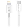 Powerstar Kabel USB-C / Lightning - 1m (Opakowanie zbiorcze - Stan zadowalający)