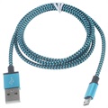 Kabel USB 2.0 / microUSB Premium - 3m - Błękit