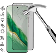 Honor Magic6 Pełne Zabezpieczenie Ekranu ze Szkła Hartowanego Privacy - Czarna Krawędź