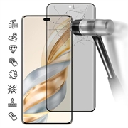 Honor X60 Pro Pełne Zabezpieczenie Ekranu ze Szkła Hartowanego Privacy - Czarna Krawędź
