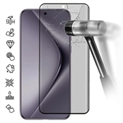 Huawei Pura 70 Pro/70 Ultra Pełne Zabezpieczenie Ekranu ze Szkła Hartowanego Privacy - Czarna Krawędź