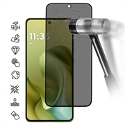 Motorola Moto G86/G86 Power Pełne Zabezpieczenie Ekranu ze Szkła Hartowanego Privacy - Czarna Krawędź