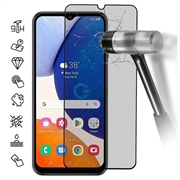 Samsung Galaxy A16 Pełne Zabezpieczenie Ekranu ze Szkła Hartowanego Privacy - Czarna Krawędź