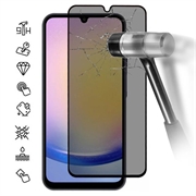 Samsung Galaxy A26 Pełne Zabezpieczenie Ekranu ze Szkła Hartowanego Privacy - Czarna Krawędź