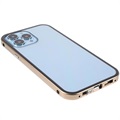 iPhone 13 Pro Max Magnetyczne Etui z Serii Prywatyzujaca - Złoto