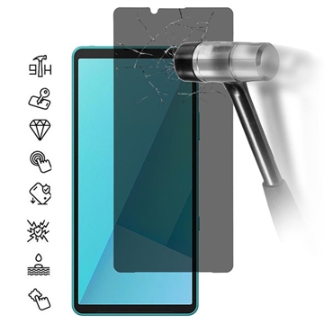 Sony Xperia 10 VII Szkło Hartowane Prywatyzująca - 9H, 0.3mm