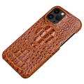 iPhone 14 Pro Pokryte Skórą Etui Luxury Crocodile