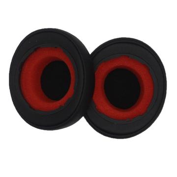 Skórzane nauszniki Protein do słuchawek Jabra Engage 50 II/Evolve2 55/Evolve2 50 - czarne