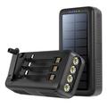 Psooo PS-618 30000mAh Solar Power Bank z korbką