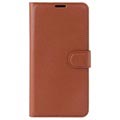 Nokia 5 Textured Wallet Case - Brown