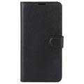 Teksturowane Etui-Portfel Nokia 5 - Czarne