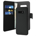 Magnetyczne etui Puro 2-w-1 do Samsung Galaxy S10 - Czarne