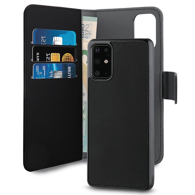 Huawei P40 Pro Magnetyczny Pokrowiec Z Portfelem Puro 2 W 1 Czern
